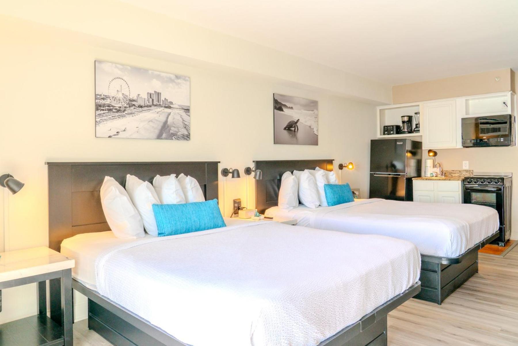 Beautiful Ocean Front Double Queen Suite - Sea Mist Resort 20905 - Perfect For 2-4 Guests! Myrtle Beach Exterior photo