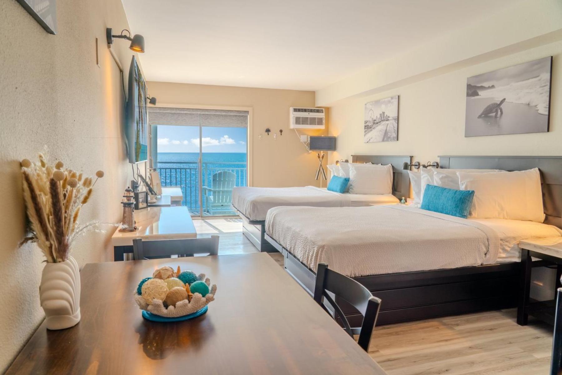 Beautiful Ocean Front Double Queen Suite - Sea Mist Resort 20905 - Perfect For 2-4 Guests! Myrtle Beach Exterior photo